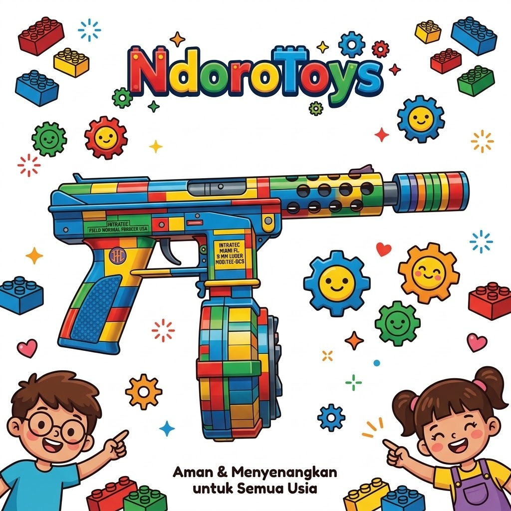 Mainan anak watergel blaster Bohan T9 ndorotoys