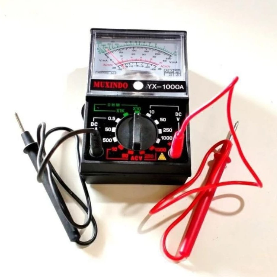 Multitester Analog Mini Portabel Avometer Kecil