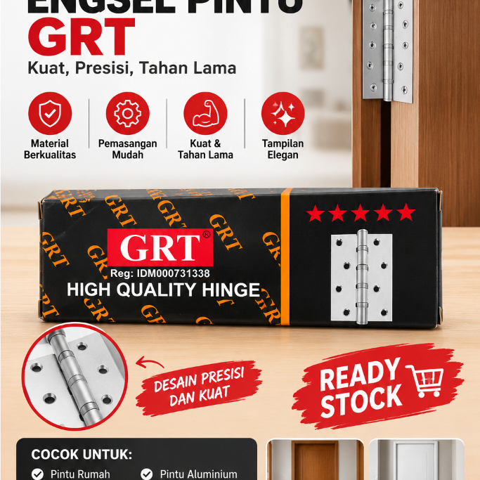 ENGSEL JENDELA ENGSEL PINTU - GRT 4"
