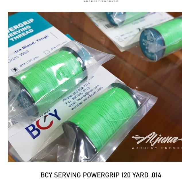 BCY SERVING POWERGRIP 120 YARDS 0.014