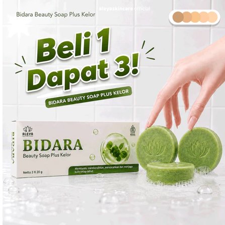 Sabun Bidara Aleya | Sabun Bidara Plus Kelor Aleya Original BPOM | Sabun Bidara Original