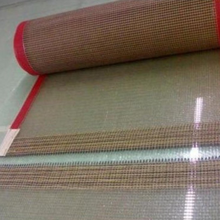 WIRE Teflon/PTFE  Mesh Conveyor Belt untuk Mesin Curing Printing Sablon Ukuran 70cm x 227cm Tahan Pa