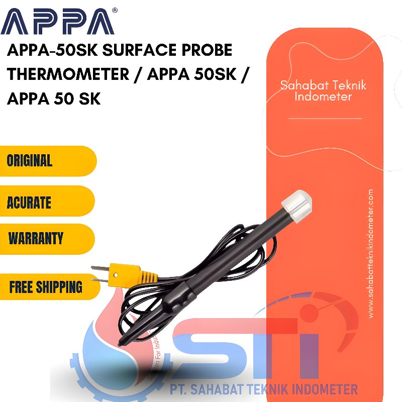 Jual APPA-50SK SURFACE PROBE THERMOMETER / APPA 50SK / APPA 50 SK