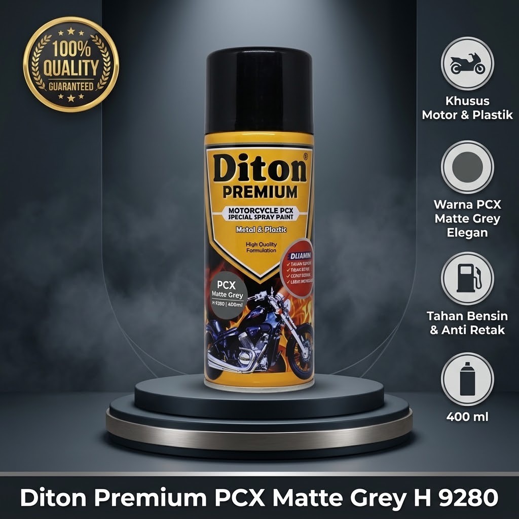 Pylox Cat Semprot Diton Premium PCX Matte Grey H 9280*