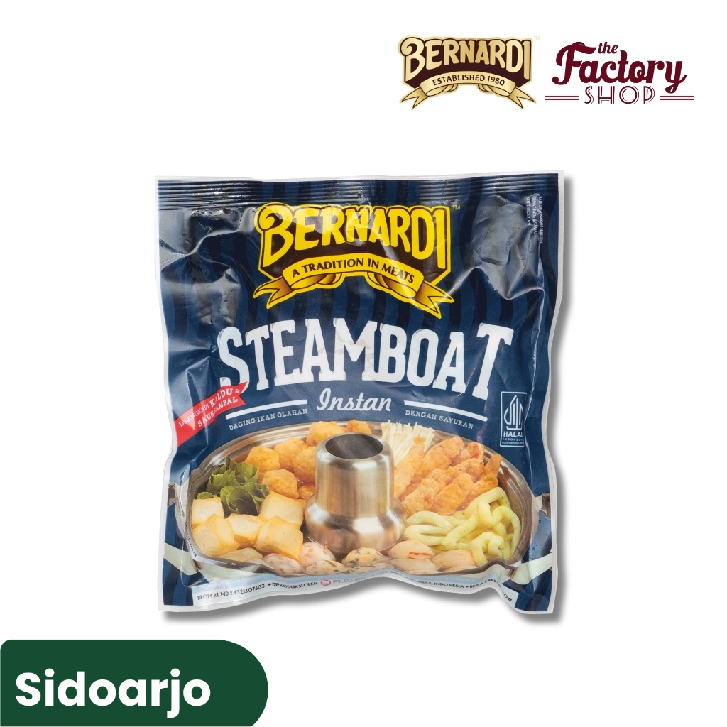 BERNARDI STEAMBOAT INSTAN 150G & BERNARDI STEAMBOAT INSTAN 300G [SIDOARJO]