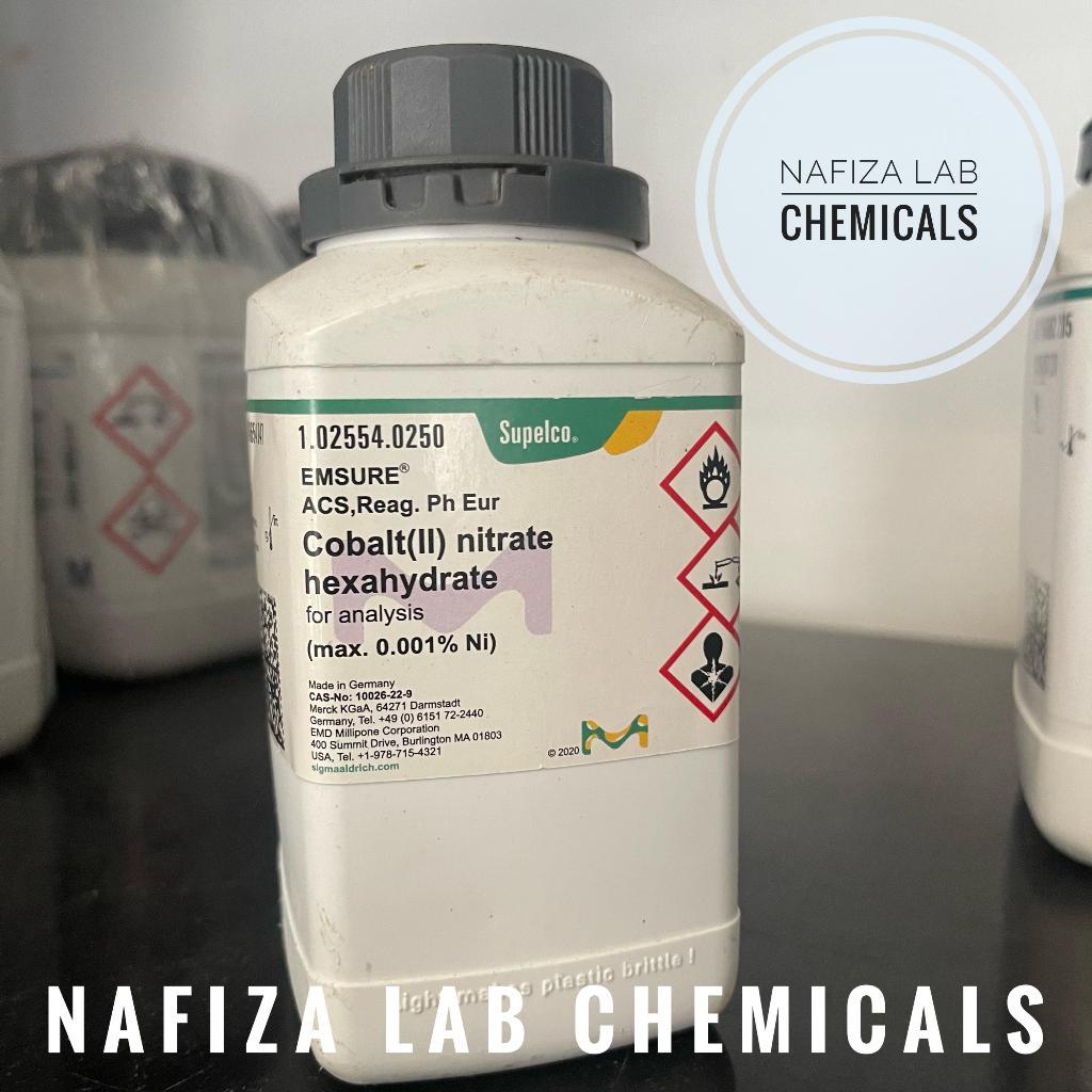 COBALT II NITRATE HEXAHYDR / KOBAL (II) NITRAT / CoH12N2O12 MERCK 102554 250gr