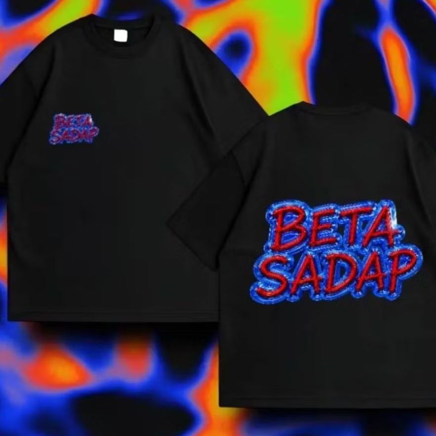 Kaos T-shirt Timur Beta Sedap Kaos Distro Unisex