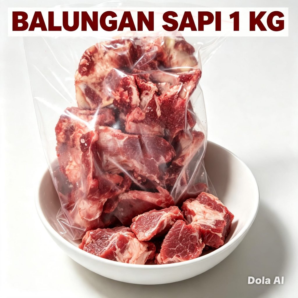 BALUNGAN DAGING SAPI 1 KG / TULANGAN SAPI