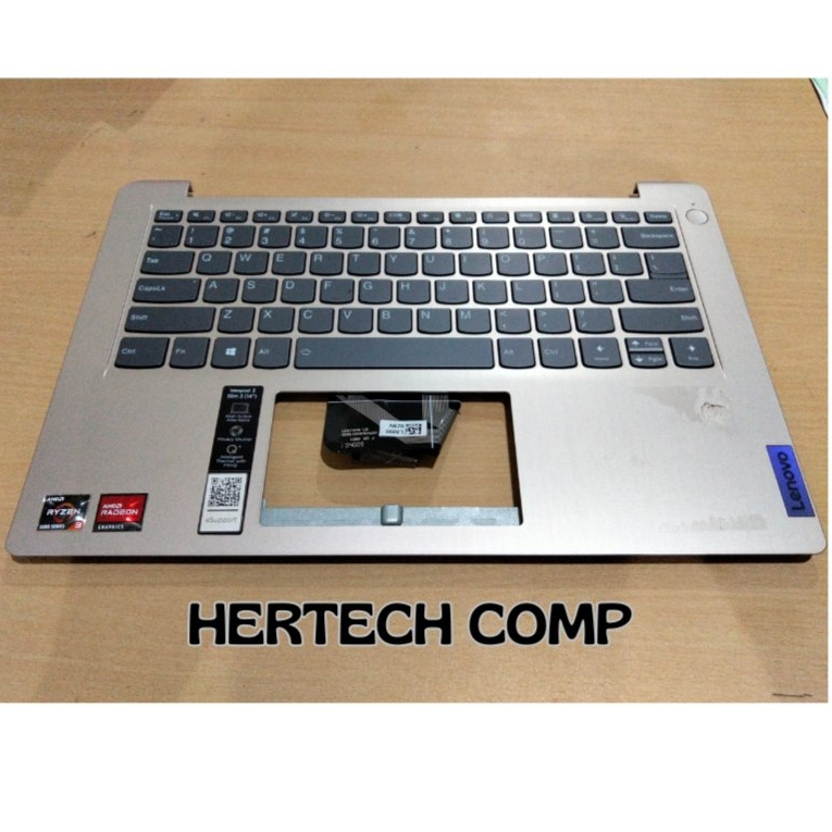 Keyboard Lenovo Ideapad 3 - 14ALC6 second original warna Gold ( RUSAK )