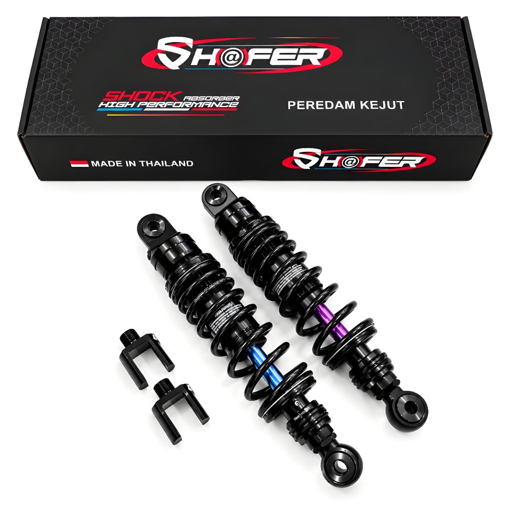 Shock Shockbreaker Shafer Original Klik Rebound Fungsi Non Tabung Bebek Matic Ukuran 280mm 320mm 340