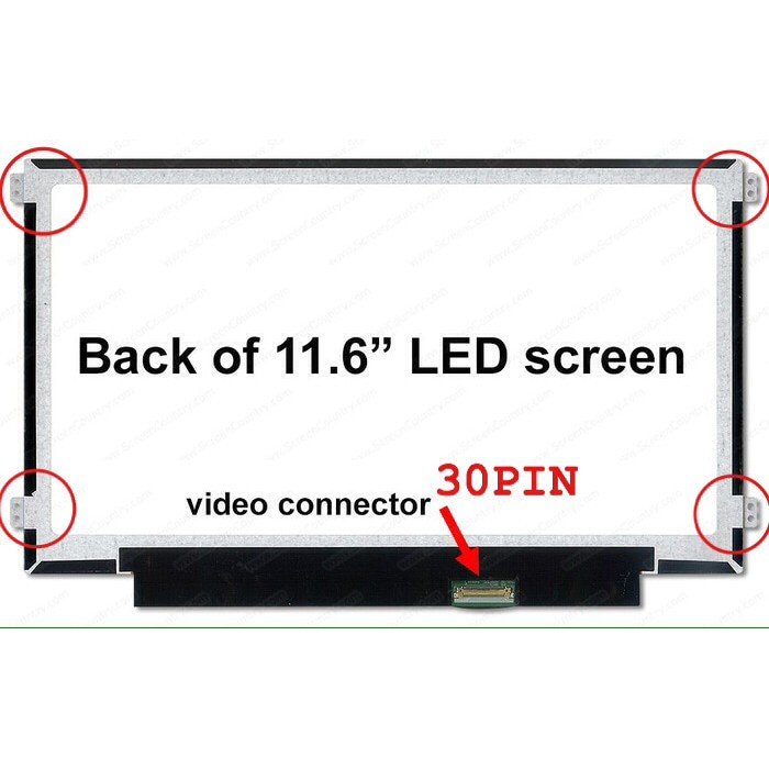 Lcd Led Laptop Samsung Chromebook 4 XE310XBA XE310XBA-K01US 11.6" HD 30 Pin