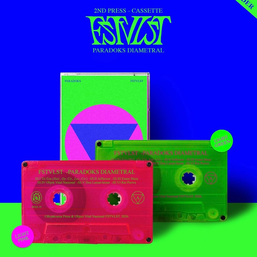 Kaset & CD FSTVLST - PARADOKS DIAMETRAL | Official Merchandise [Pre Order]