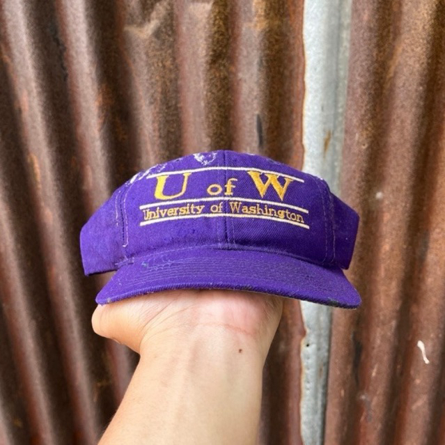 Vintage University of Washington Huskies Split Bar Snapback The Game NCAA