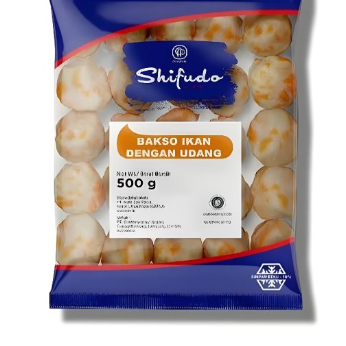 Shifudo Bakso Udang 500 gr (Frozen Food)