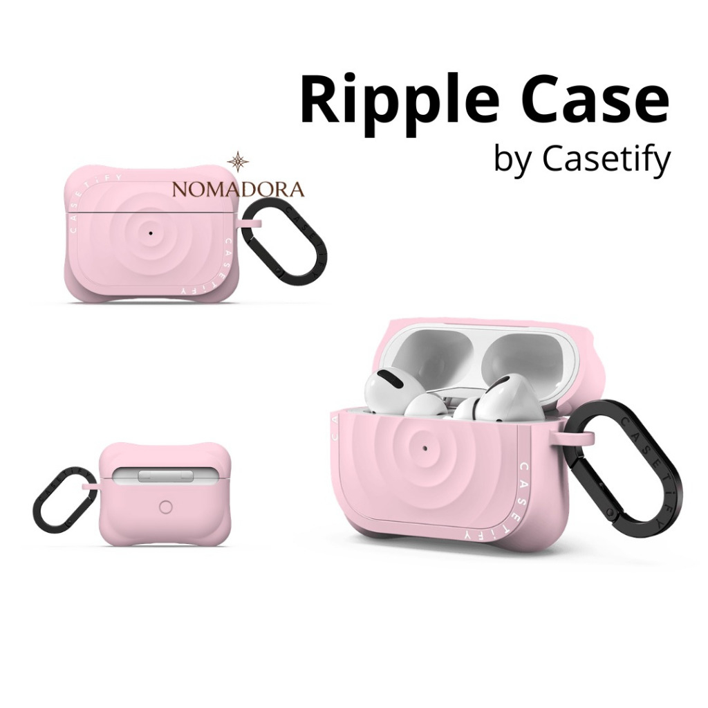 Nomadora Casetify Pelindung Case Hp AirPods Ripple Case