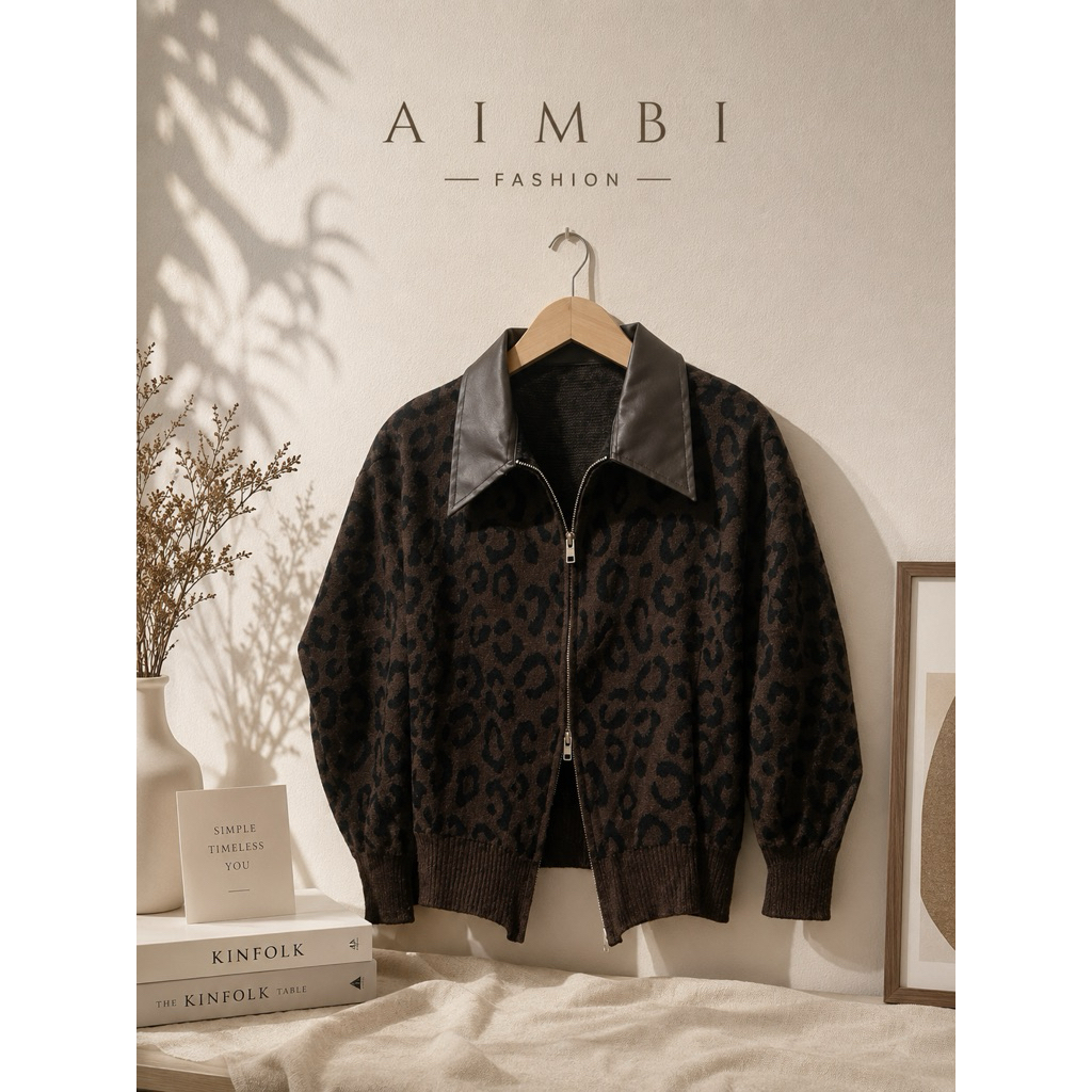 jaket leopard