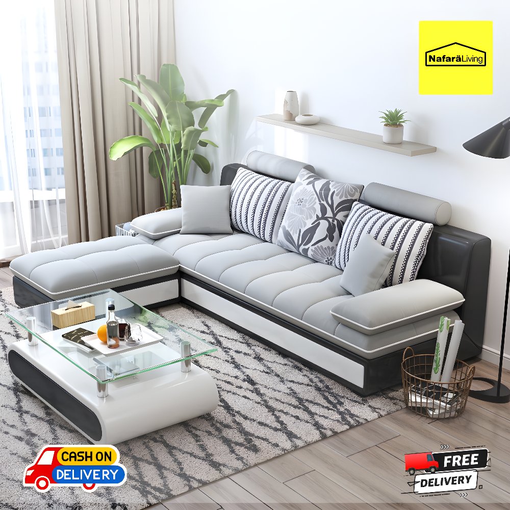 Sofa Minimalis Ruang Tamu Kecil Sofa L shape L sudut