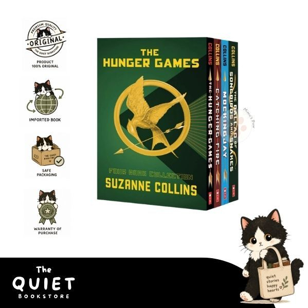 Import Book - The Hunger Games 1-4 Box Set , Suzanne Collins - 9789814906555 (English Edition)