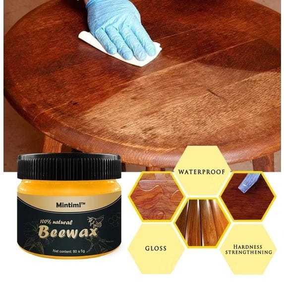 Beeswax Polish Kayu – Pengkilap Furniture & Perabot Rumah