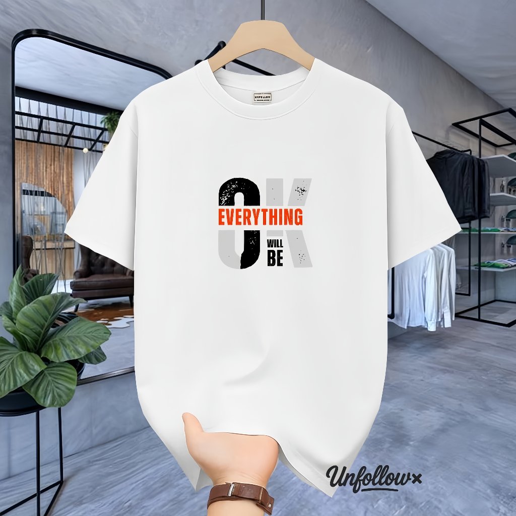 COD Kaos pria aesthetic kaos pria keren kaos pria viral Kaos Lengan Pendek Unisex Motif Grafis Every