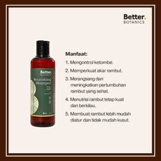 HDI Nourishing Shampoo • Better Botanics ( Original HDI Origins™ ) - Ori 100%