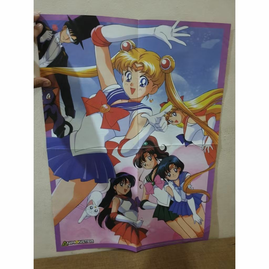 Poster Vintage Official Animonster Sailor Moon POSTER SEDANG