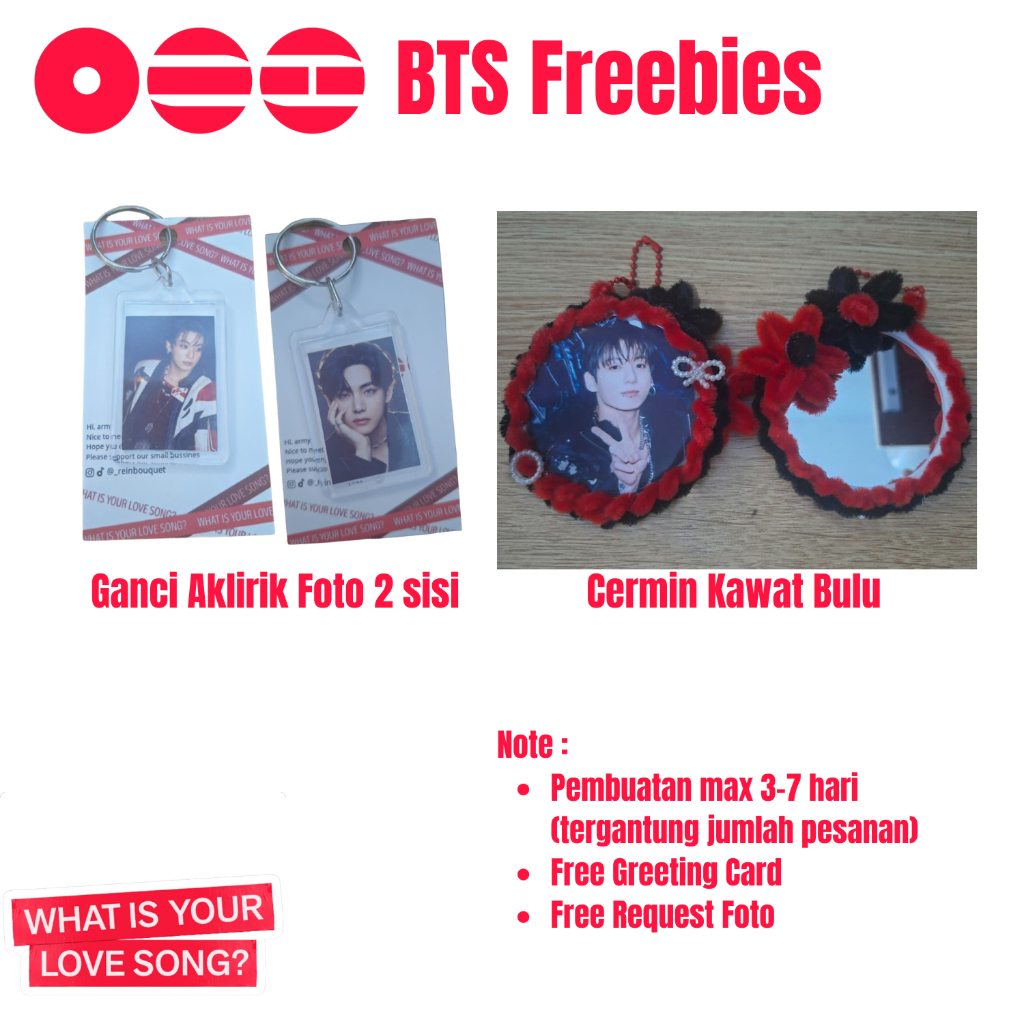 BTS Arirang Konser Freebies