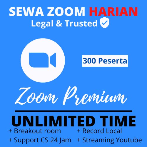 Sewa Zoom 300 Peserta
