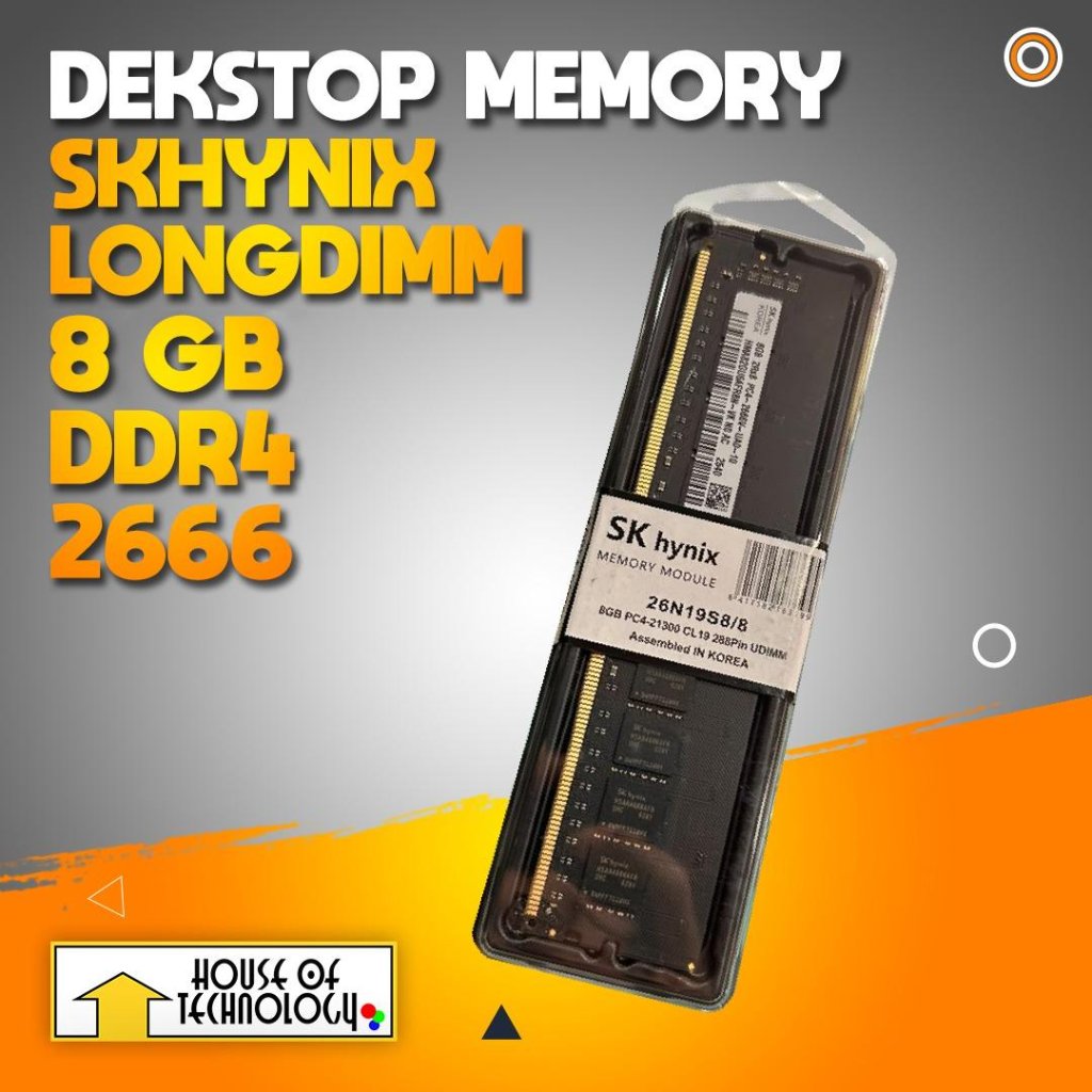 Memory Skhynix 8GB DDR4 2666 Longdimm