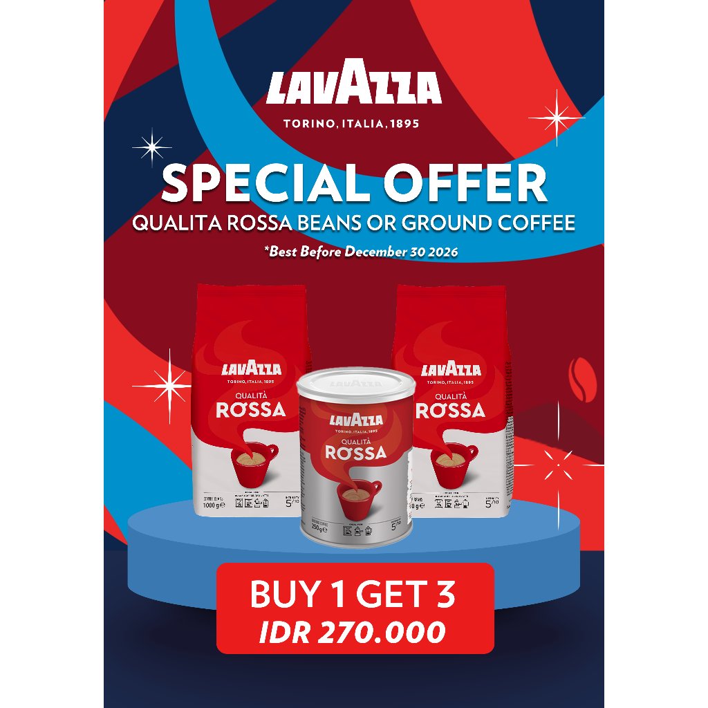 Lavazza Qualità Rossa Coffee Bean 250 gr