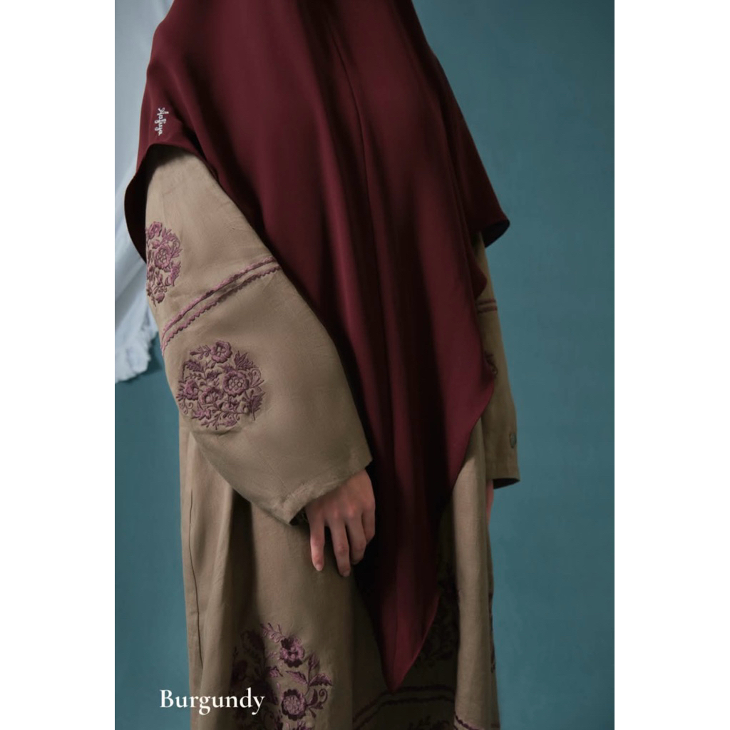 hayya khimar aafiya burgundy reguler