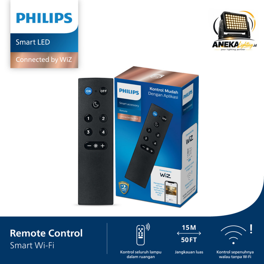 Philips Remote Smart Wifi untuk lampu Philips Wiz
