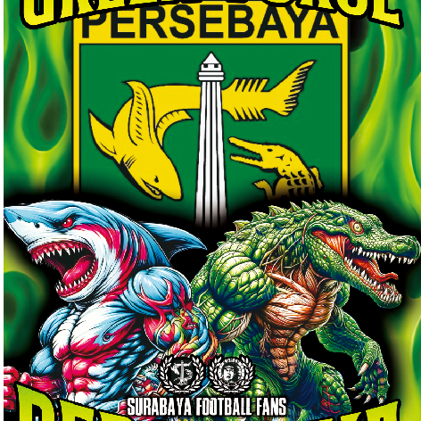 BENDERA PERSEBAYA SURABAYA