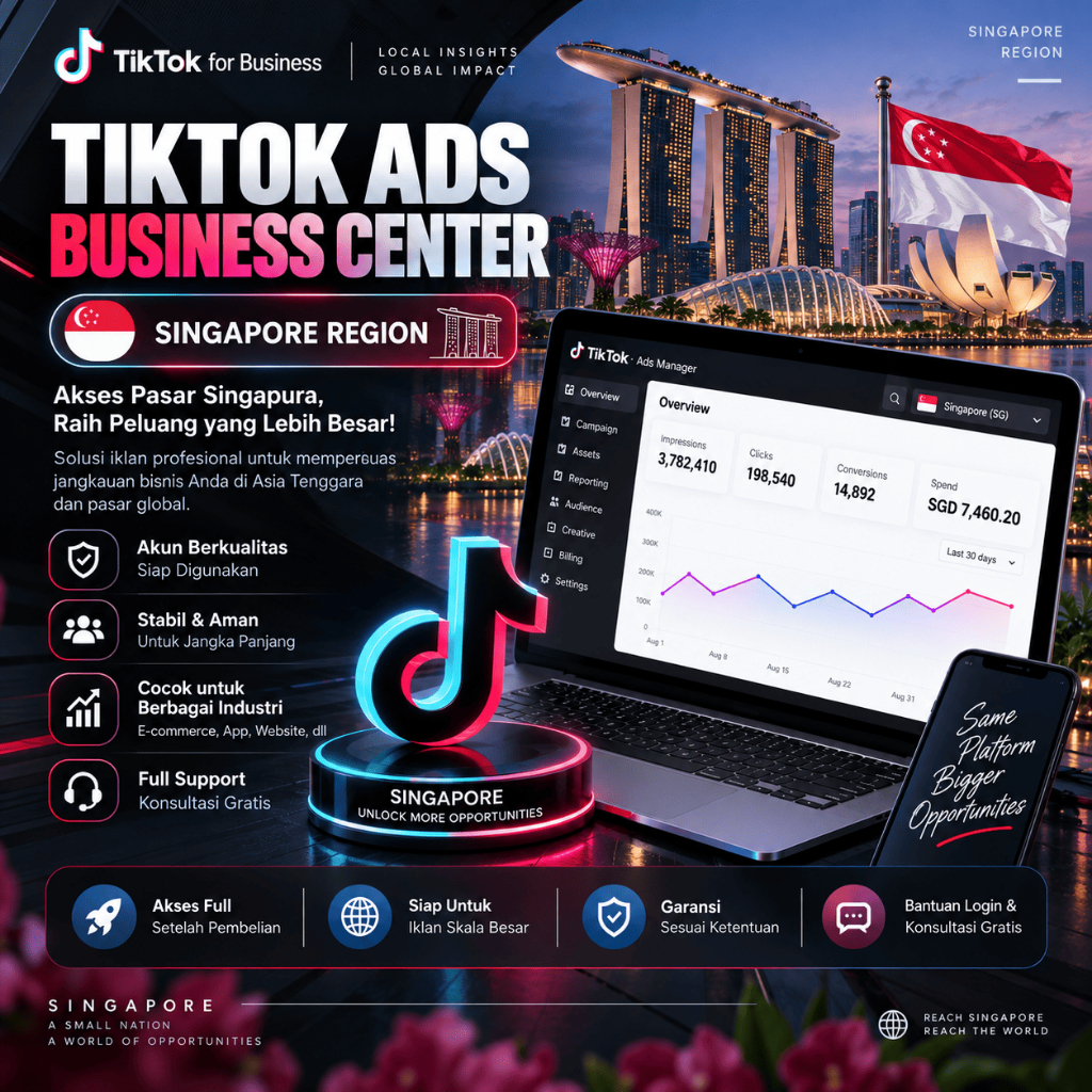 BM TIKTOK ADS VERIFIED SINGAPURA