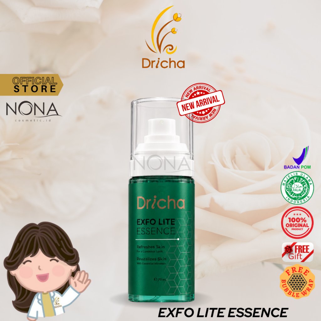 DRICHA EXFO LITE - DRICHA EXFOLIASI LEMBUT tanpa iritasi