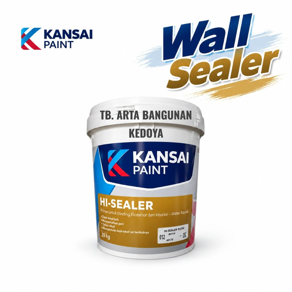 Kansai Hi - Sealer Cat Dasar Putih - 25 Kg (Pail) PROMO TERBATAS