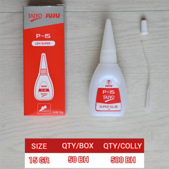Taiyo Lem Korea /Taiyo Juju P-15 Super Glue (15g)