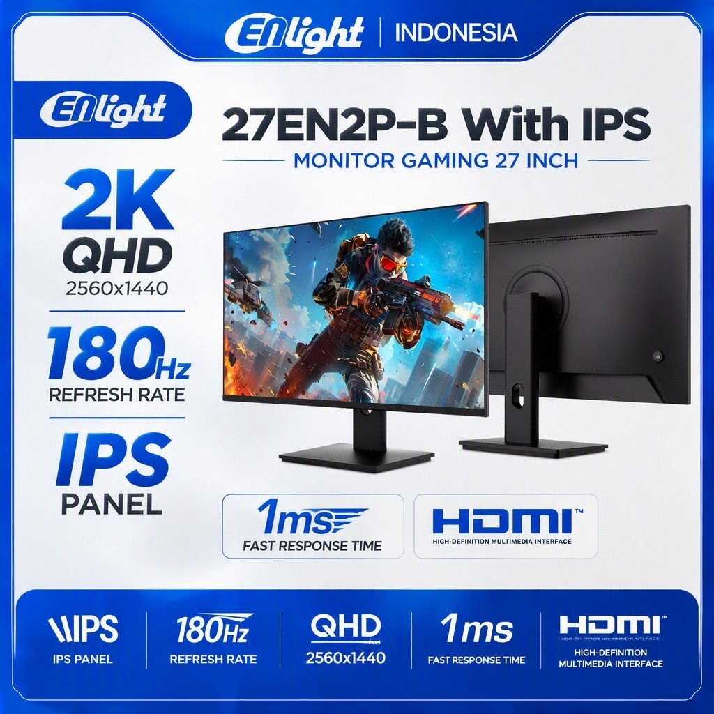 Monitor Enlight 27EN2P-B 27" LCD Monitor QHD