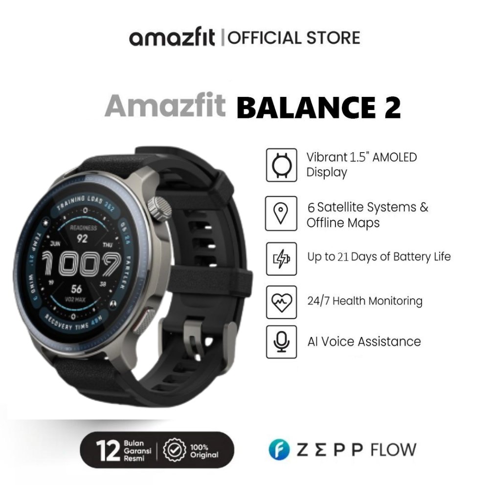 Amazfit Balance 2 Smartwatch GPS