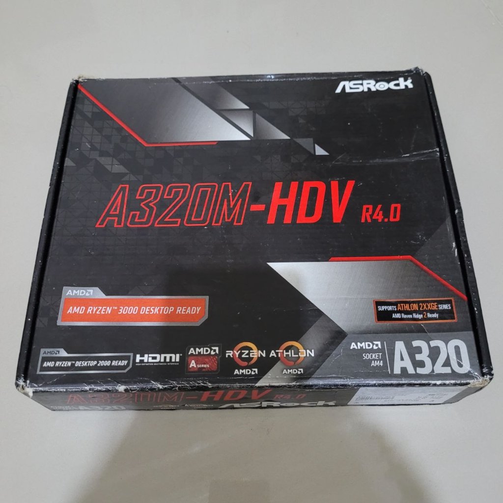Motherboard Mobo Asrock A320M-HDV R4.0 Socket AM4