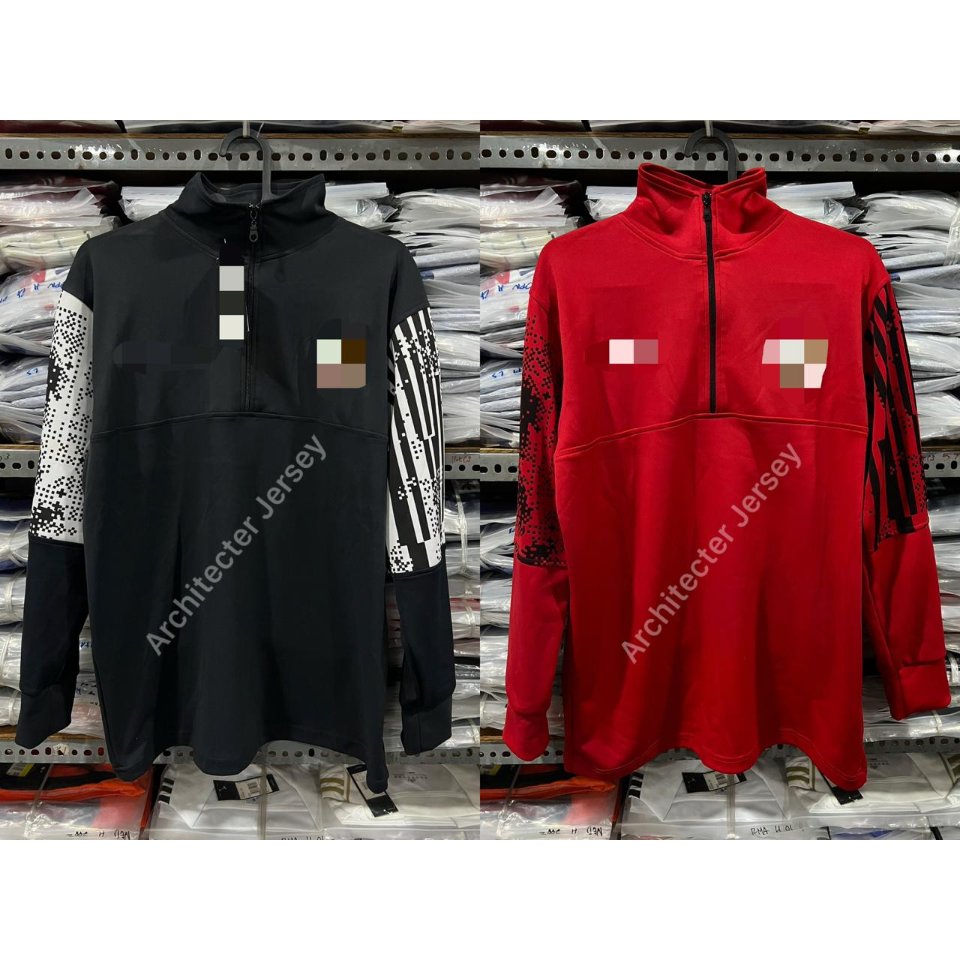 [JAKET] Midlayer Jacket Timnas Indonesia Hitam Putih Erspo Jaket Olahraga Lengan Panjang Jersey Mid 