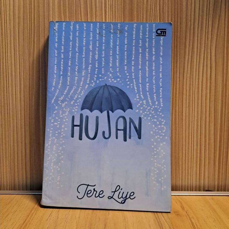 Hujan Tere Liye Novel Preloved