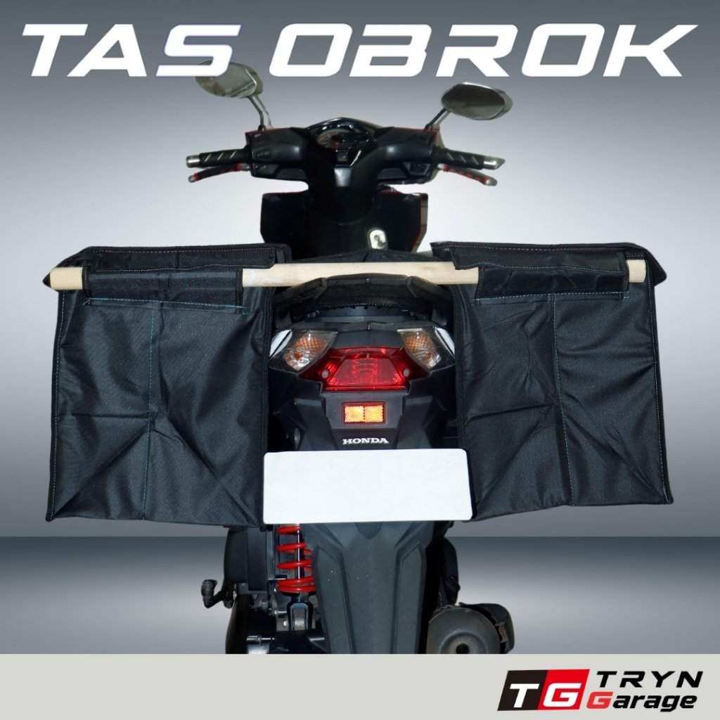 TAS SRANDUL OBROK KURIR TOURING KECIL MOTOR SUPRA BEAT VARIO SCOOPY NAMX NMAX PCX AEROX CBR