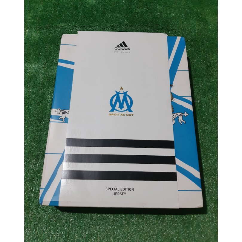 Presentation Box Techfit Player Issue Jersey Olympique Marseille Home 2010/2011 Only Box Original
