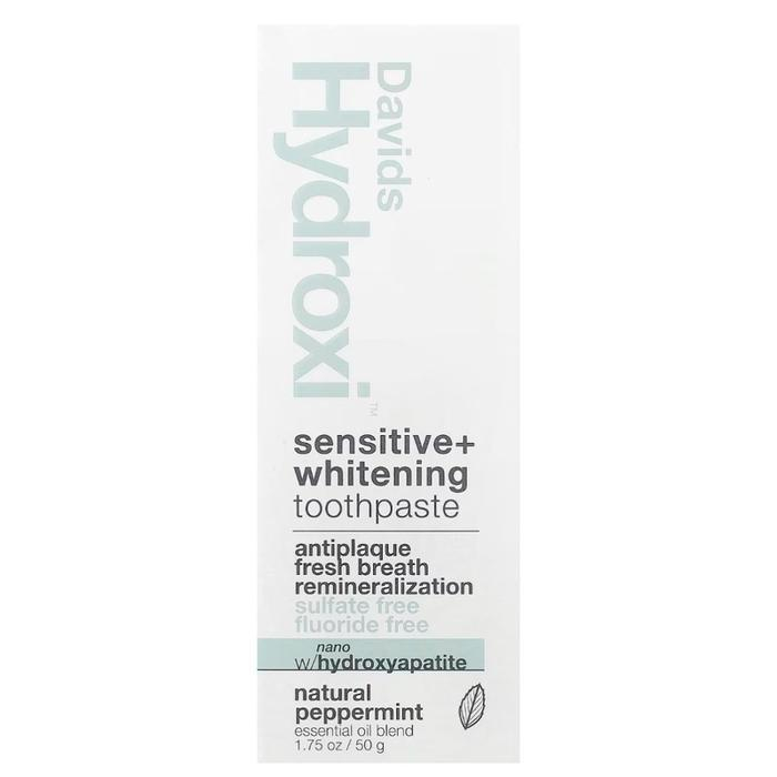 Davids Sensitive Brightening Toothpaste with nano hydroxyapatite 113 gram