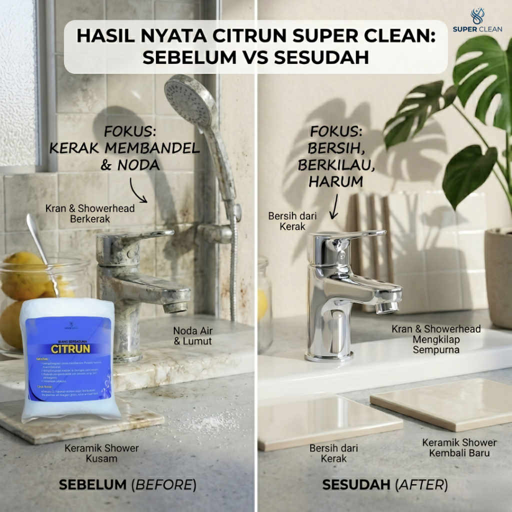 Citrun Biang 1  Kg Pemutih Pakaian Penghilang Noda Membandel Sitrun Asam Sitrat Citric Acid