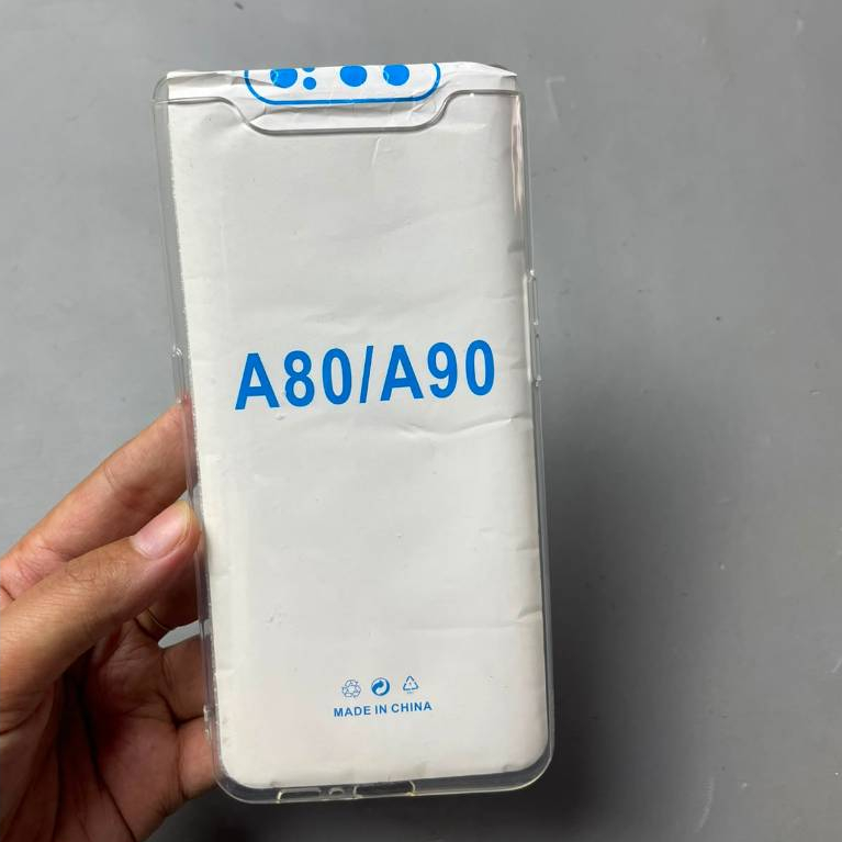 casing transparant SAMSUNG A90/A80 SILICONE