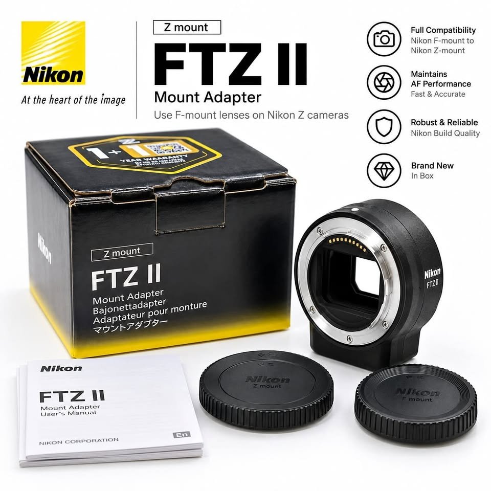 Nikon FTZ II Adapter - NEW (D)Y1299