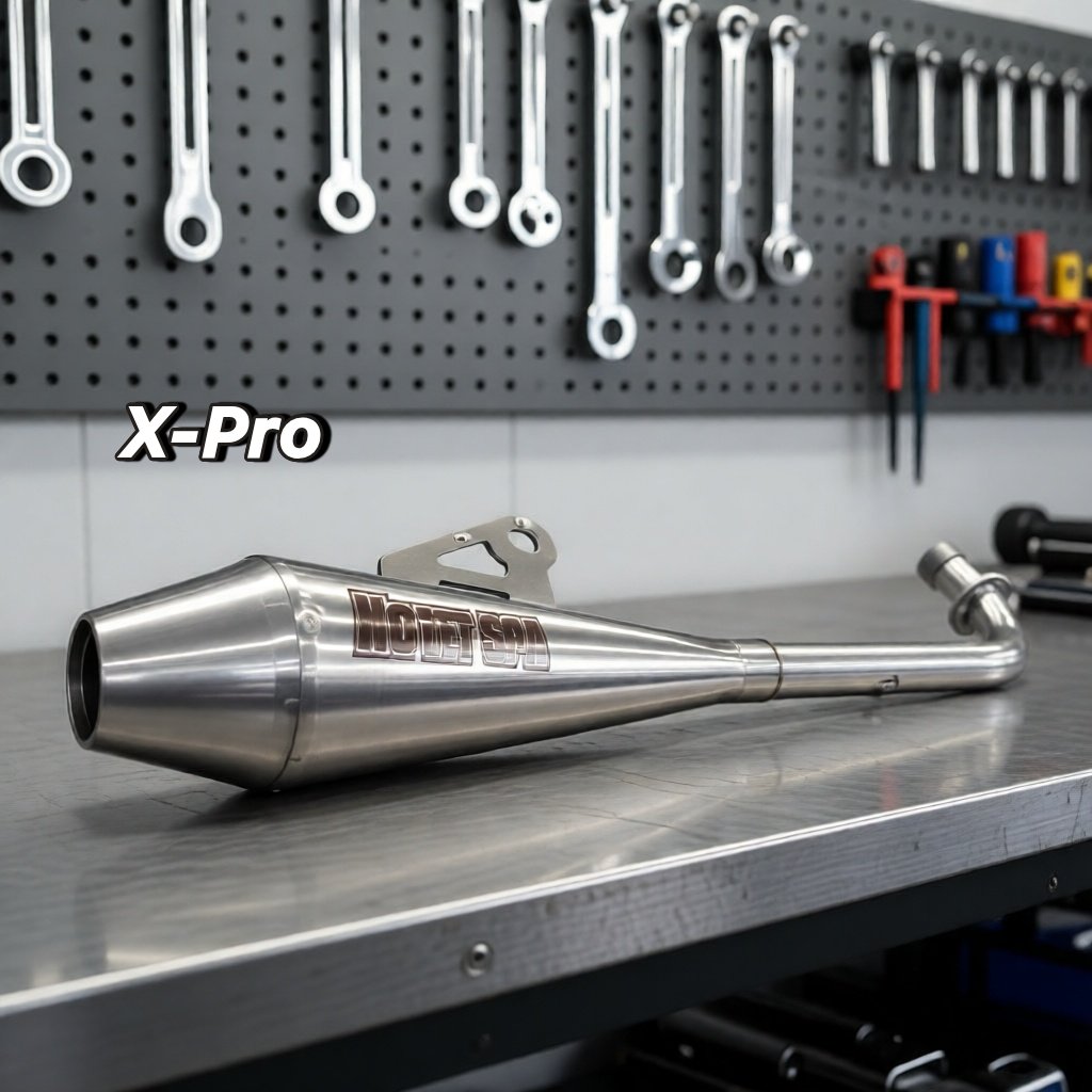 Knalpot BMX CUB, Knalpot Racing BMX CUB tinggal pasang