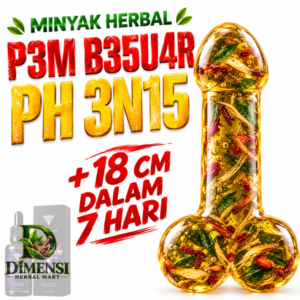 TERLARIS  Minyak Herbal Tradisional P3m B354R Ph-3N15 Manjur Ampuh